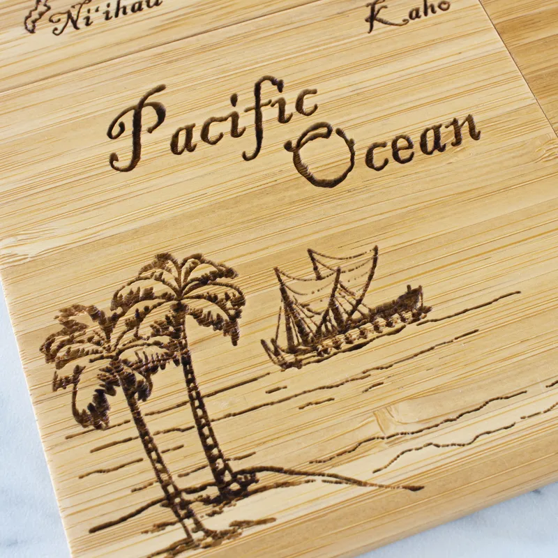 Hawaii Puzzle Coaster Set view 5