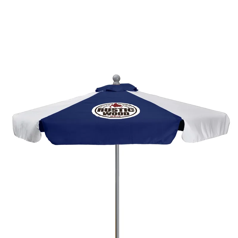 7' Deluxe Market Umbrella Kit With Valance (1 Imprint) view 4