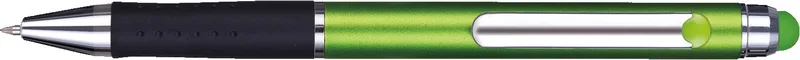 Lime Green/Black/Silver Blank Clip View