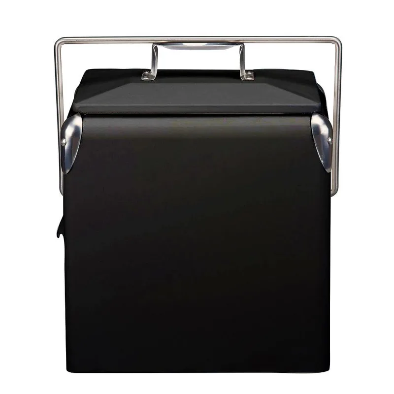 Retro Cooler The Classic 13L Vintage Cooler - Black
