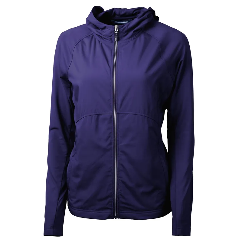 Cutter & Buck Adapt Eco Knit Hybrid Recycled Womens Full Zip Jacket view 7