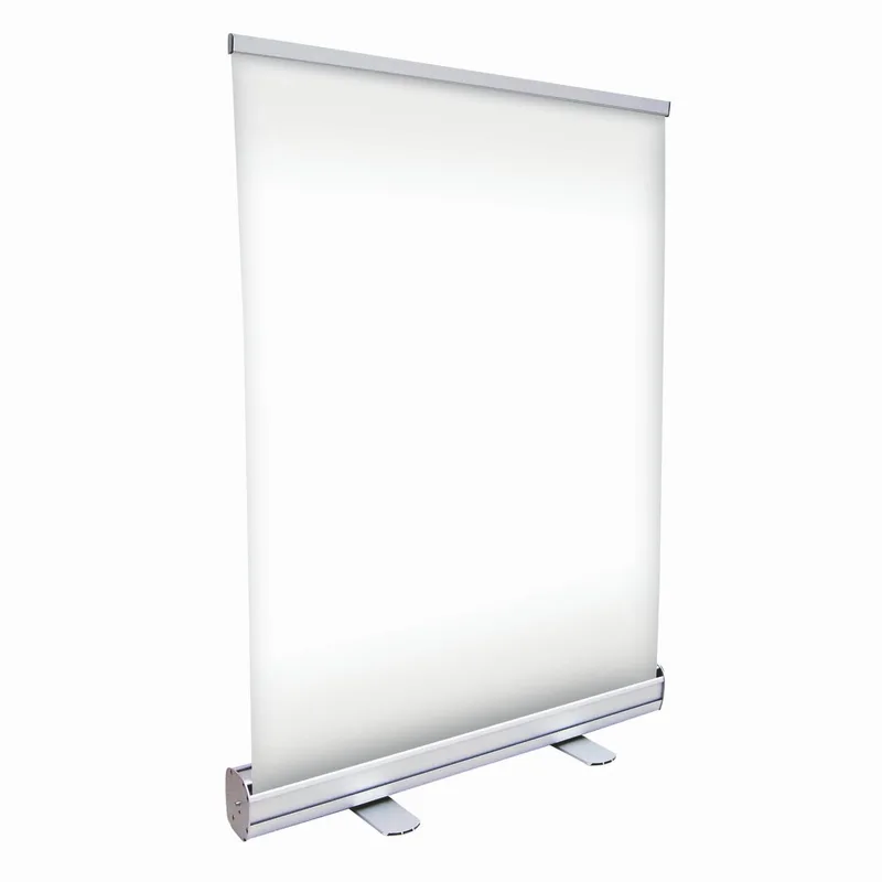 24" Economy Tabletop Retractor Kit (No-Curl Opaque Fabric)
