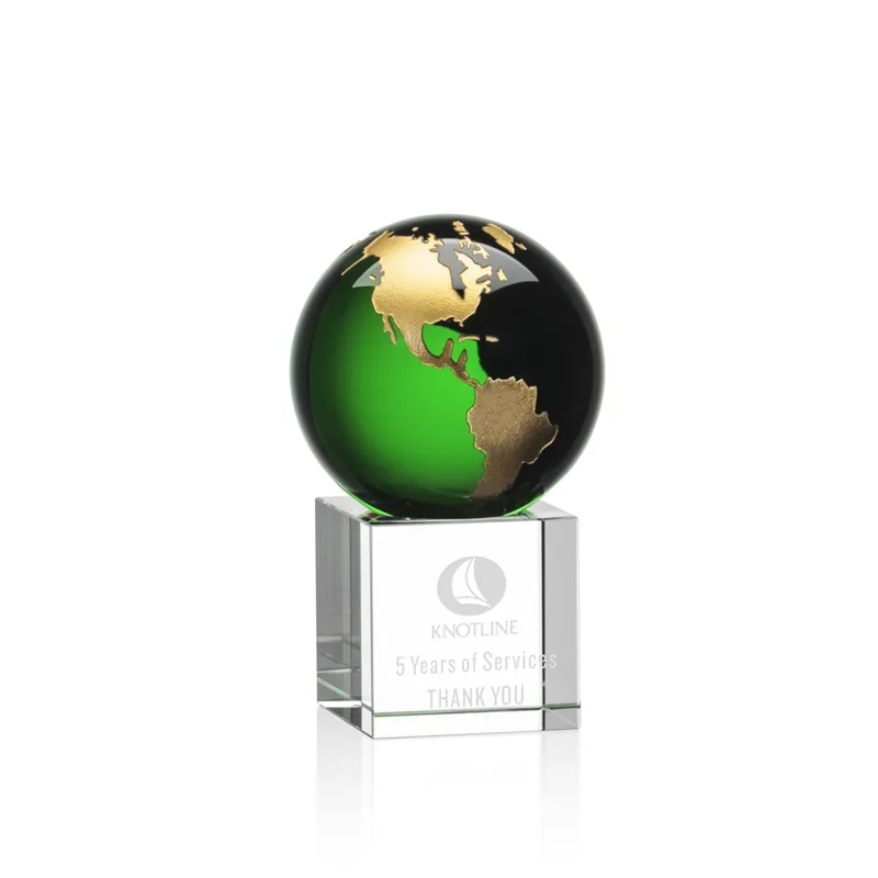 Gold, Green, 2.375"