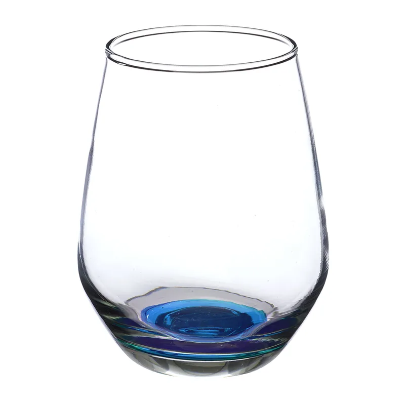 12 oz Silicia Stemless Wine Glasses view 2