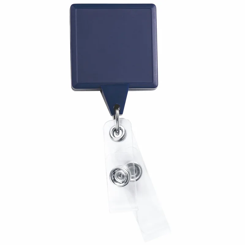 Anti-Microbial Square 2 Strap Retractable Badge Reel view 2