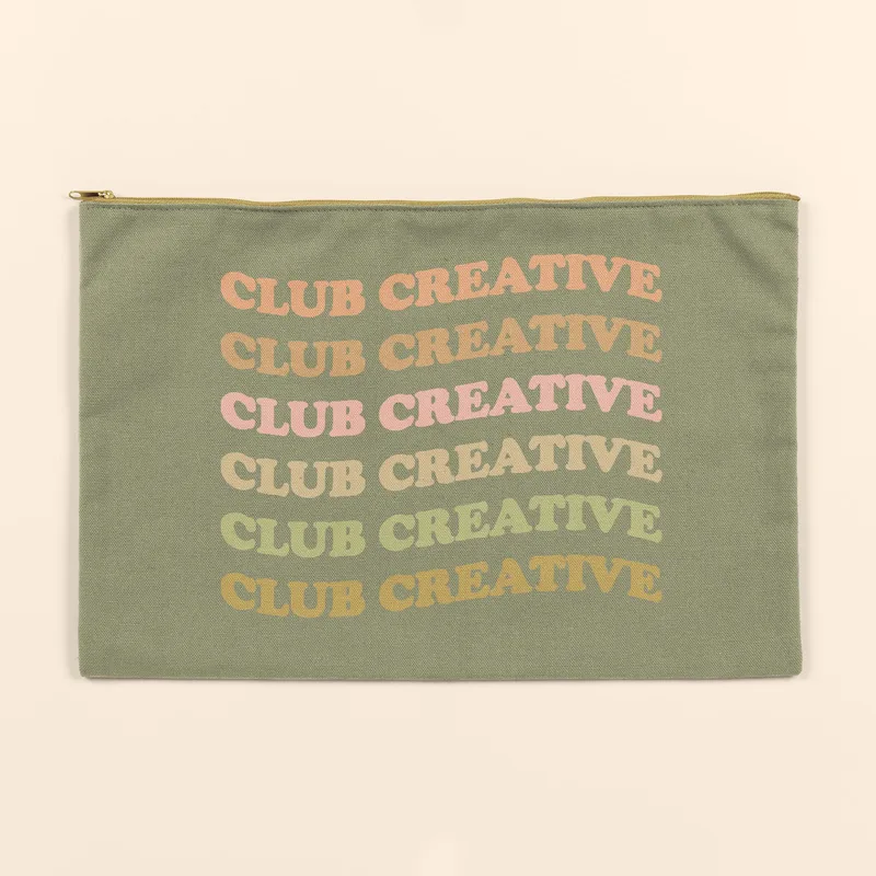 Dottie Pouch - 4CP Pigment Dyed Canvas