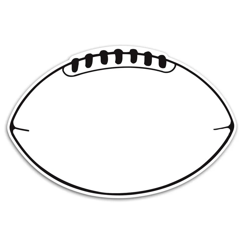 Football Car Sign Magnet view 2