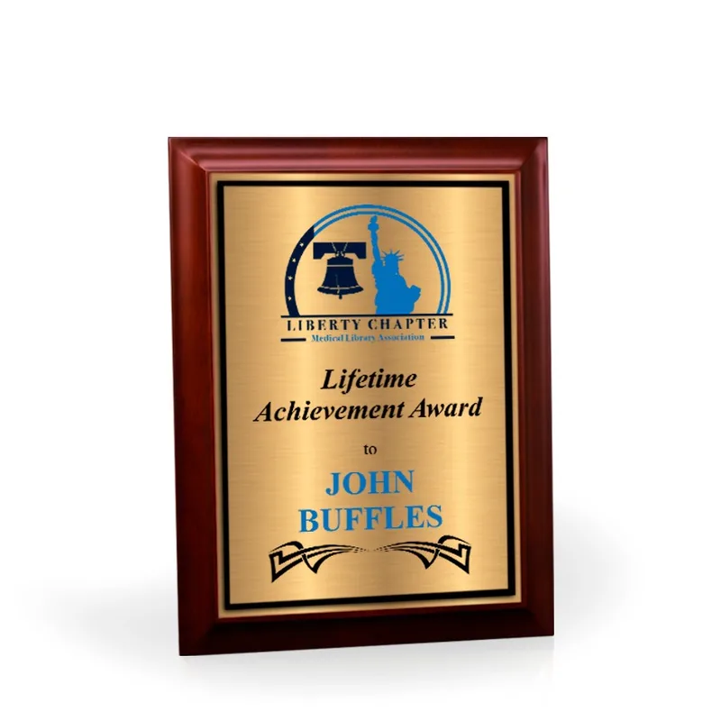 Jordan Plaque Gold - Small