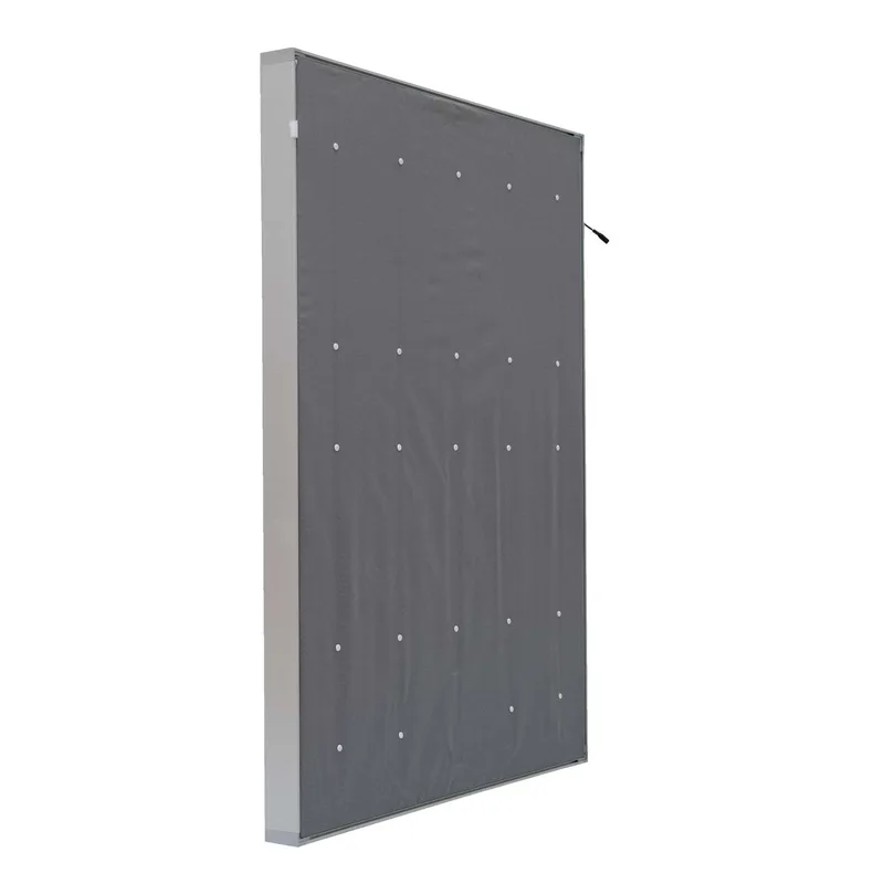36" x 48" Standard SEG Glo Wall Mount Hardware view 5