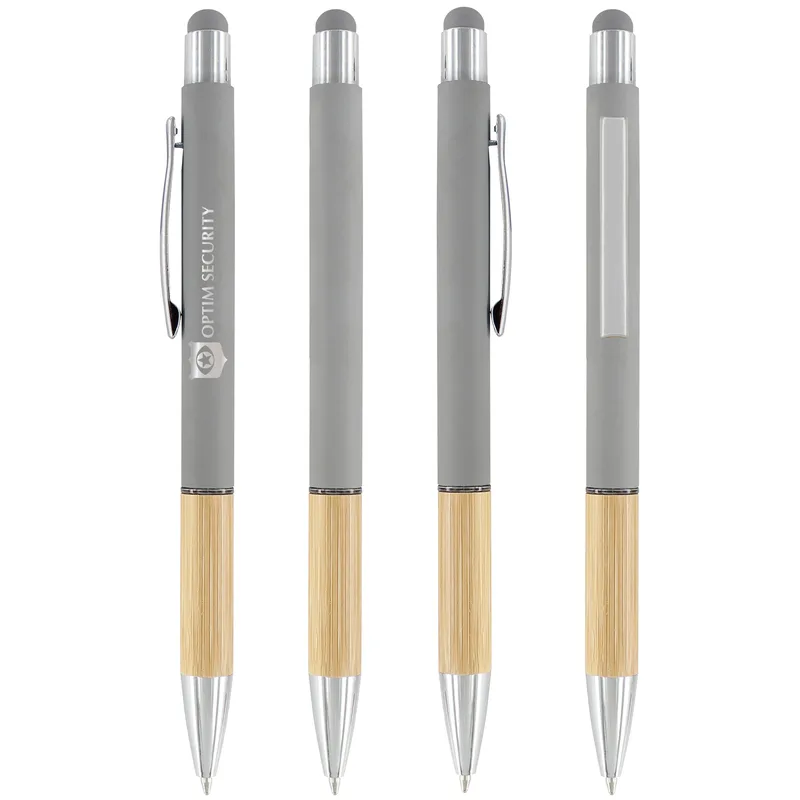 Saratoga Bamboo Grip Stylus Pen view 4