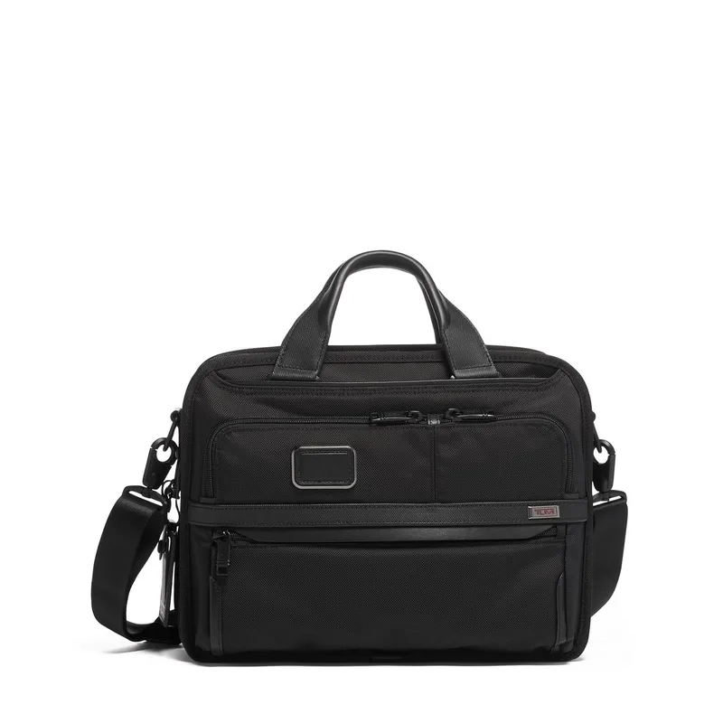TUMI™ Alpha 3 Small Screen Expandable Laptop Briefcase