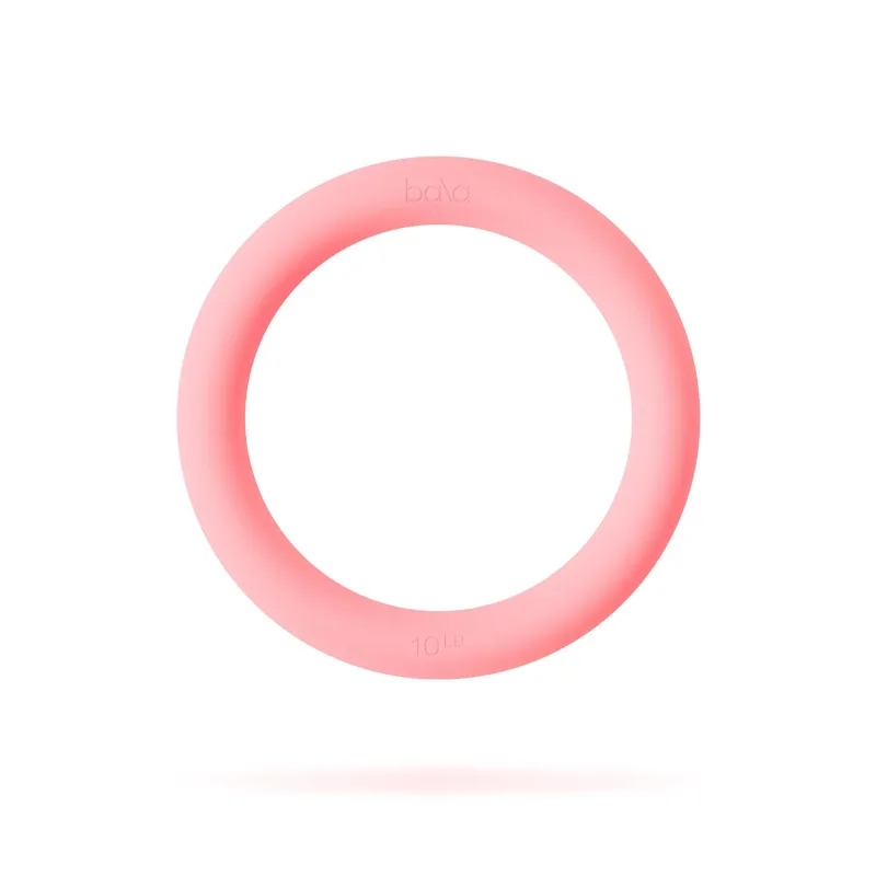Bala Bangles The Power Ring 10 Lb - Blush Pink
