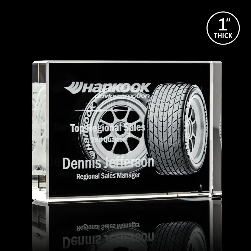 3.5" H x 5" W x 1" D