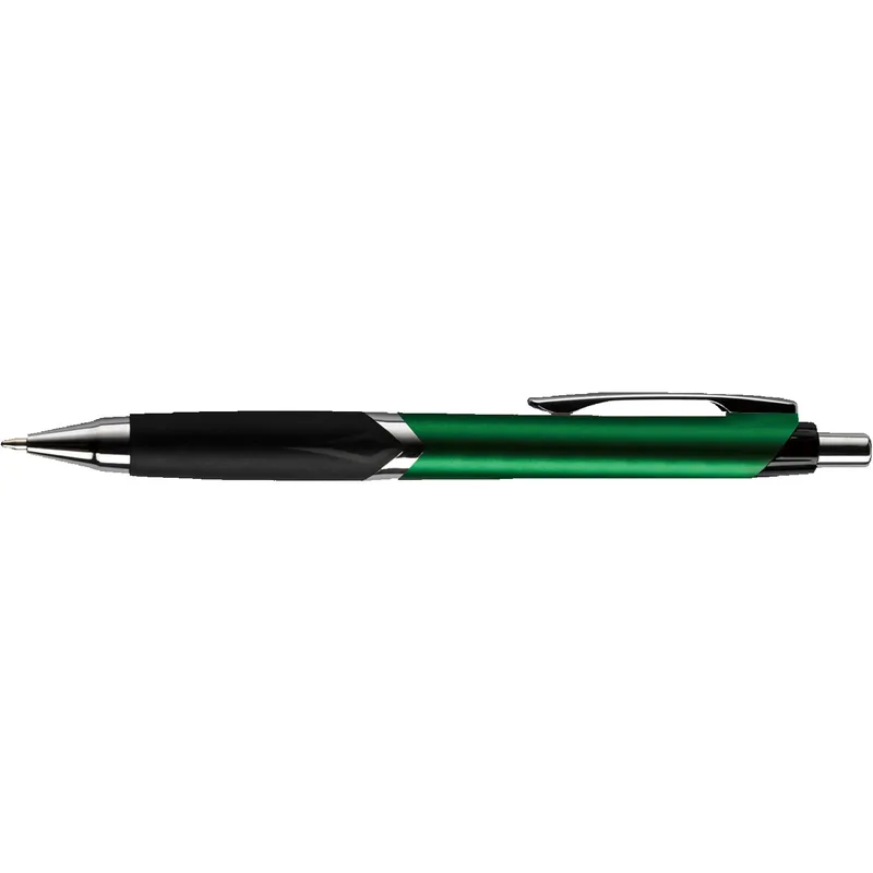 Green/Black/Silver Blank Front View