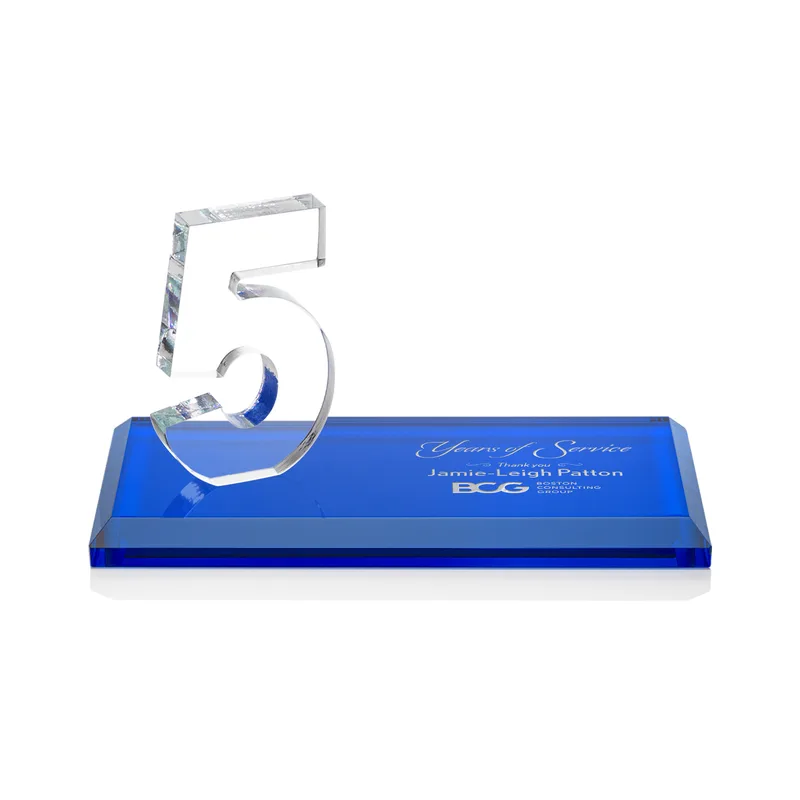 Deep Etch, Blue, 5 Years