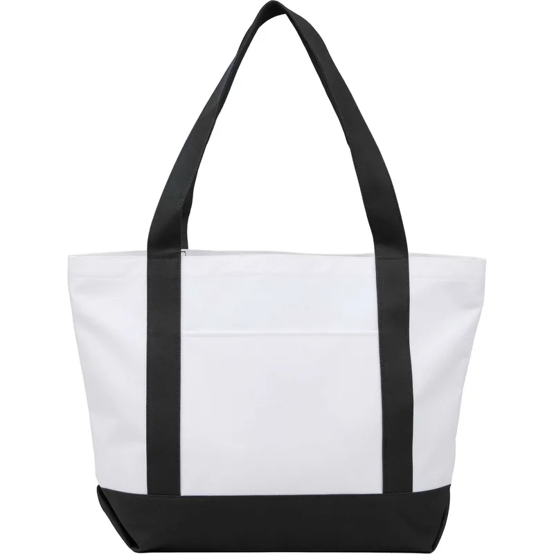 Oversized RPET Canvas Tote Bag view 2