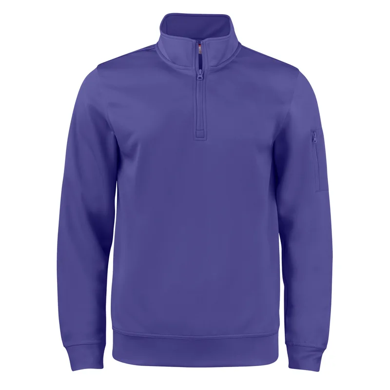 Clique Lift Eco Performance Half Zip Unisex Pullover view 7