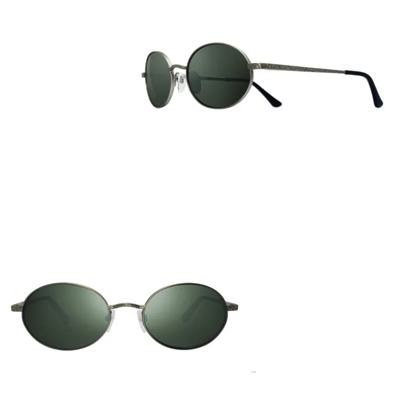 Revo Sunglasses Python Round Sunglasses w/Crystal Glass Lens