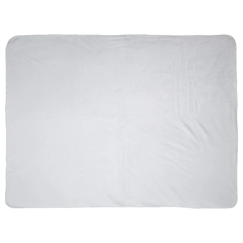 Micro-Mink Sherpa Plush Blanket 60" x 80" 430GSM - Full Color view 2