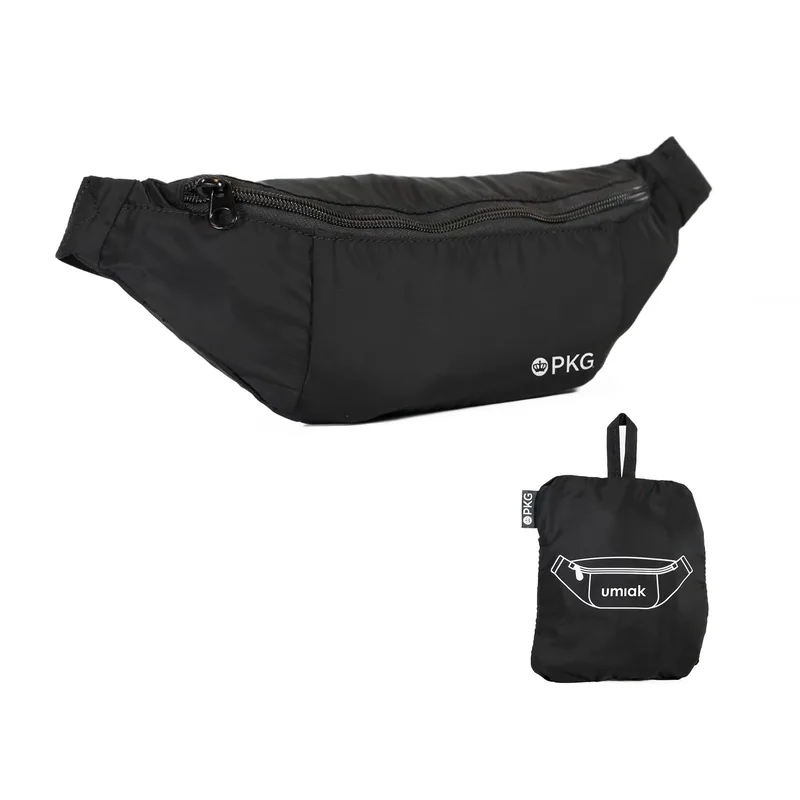 PKG Umiak 3L Cross-Body - Recycled Packable - Black
