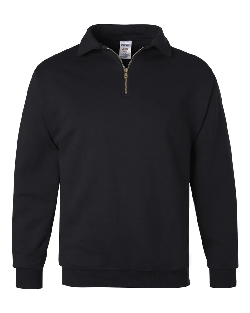 Jerzees® Super Sweats NuBlend® Quarter-Zip Cadet Collar Sweatshirt view 4