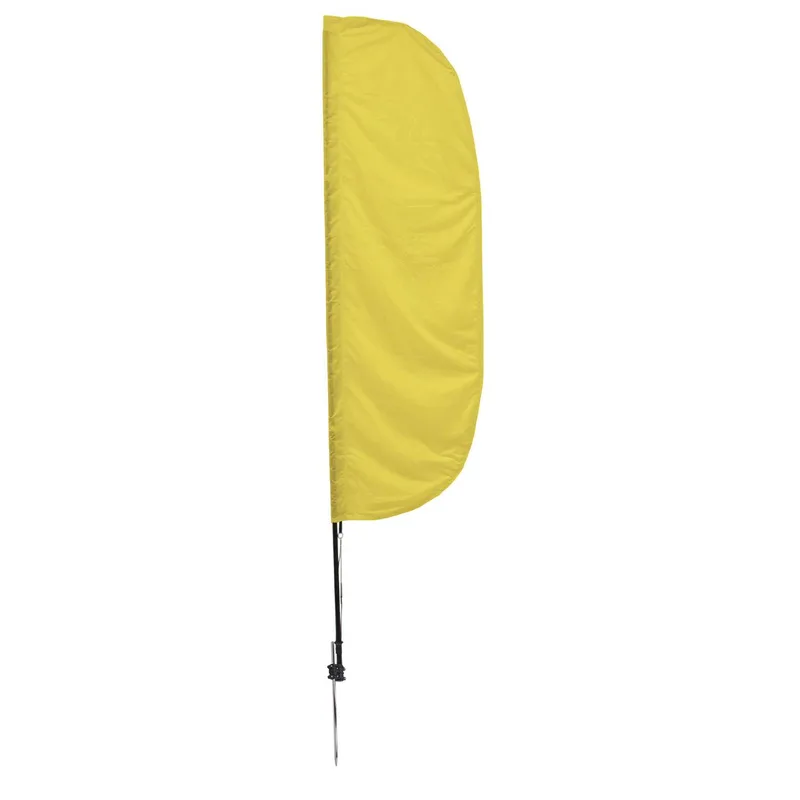10' Solid-Color Stadium Flutter Flag Kit Single-Sided view 7