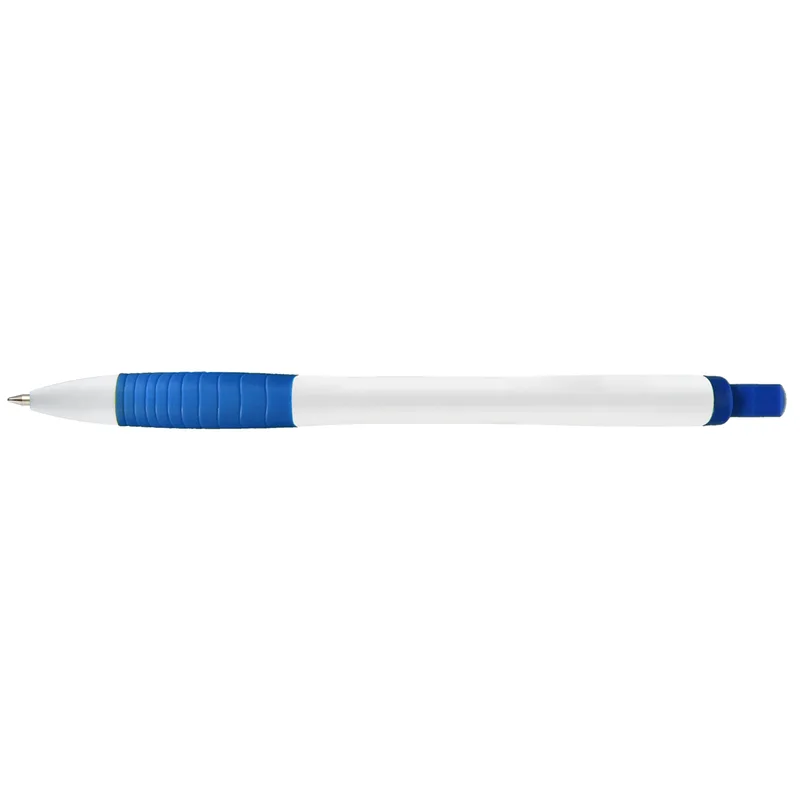 White/Blue Blank Back View