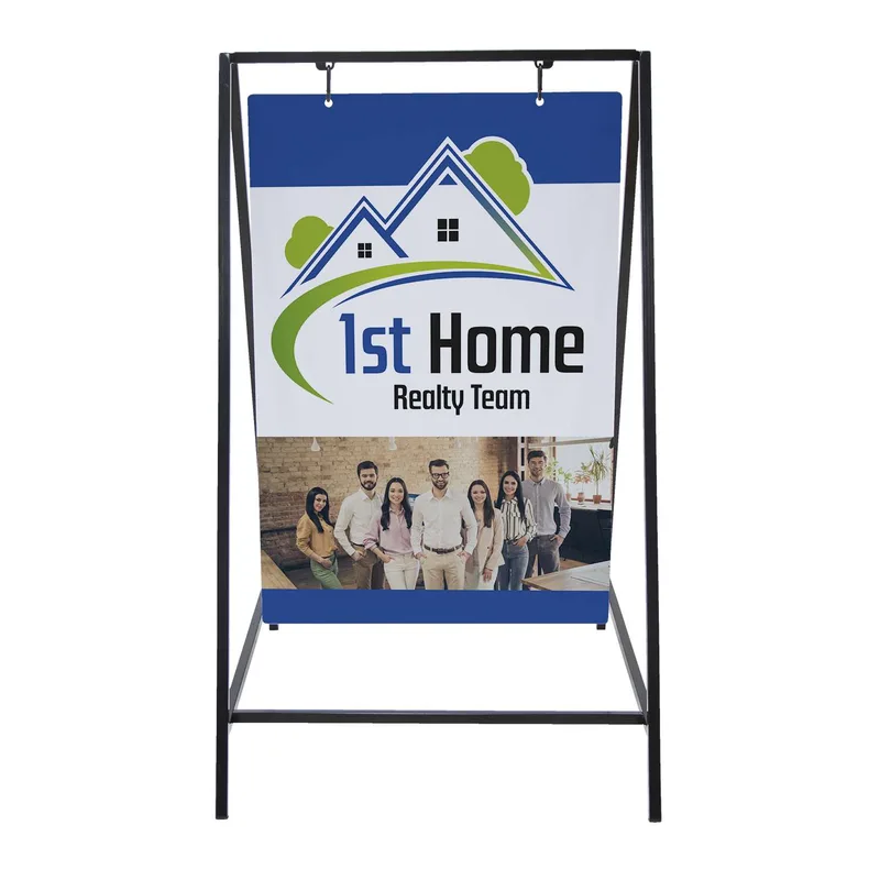 Aluminum Swing A-frame Imprinted Kit (Double-Sided) view 4
