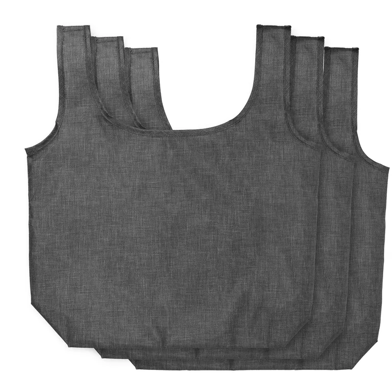 Ash Recycled PET 3-Pack Shopper Totes view 2