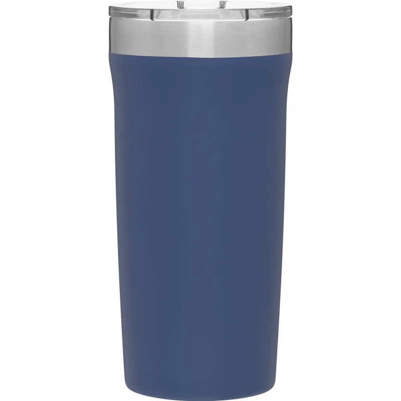 18 oz Palermo Travel Tumbler (Matte Navy) view 2