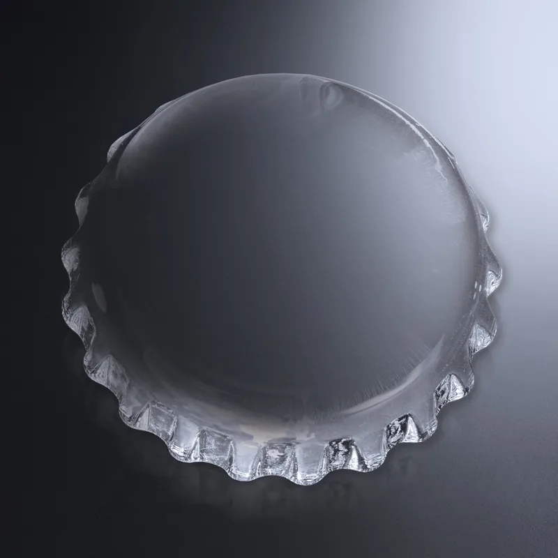 Bottle Cap Paperweight 3-1/4" Dia. view 2