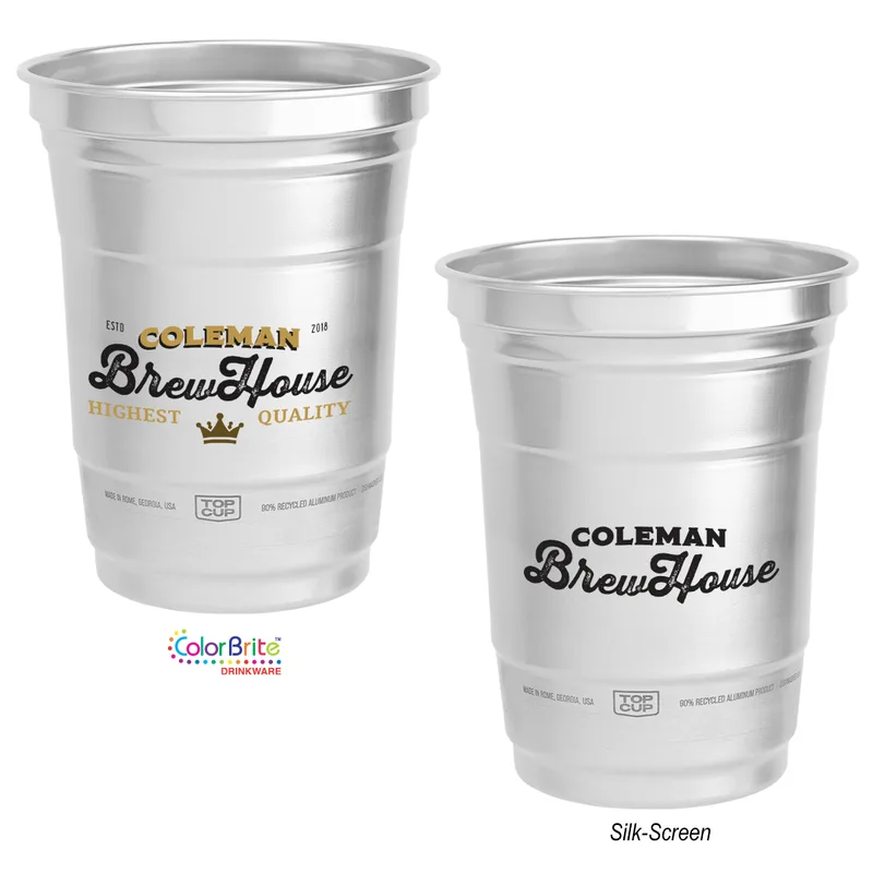 Top Cup By Ball™ 16 Oz. Aluminum Cup view 2