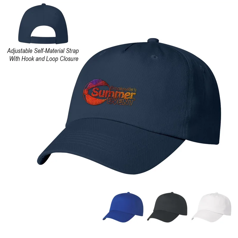5 Panel Polyester Cap view 2