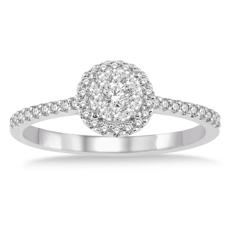 Jilco Inc Diamond Cluster Ring - Size 6
