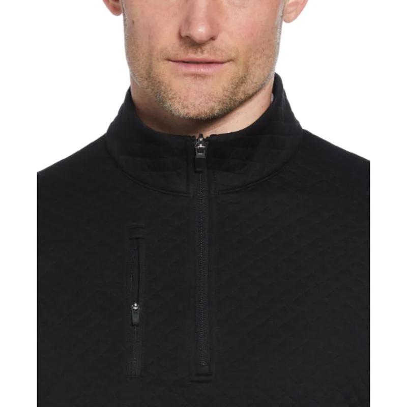 Callaway® Diamond Quilted Fleece Men's 1/4-Zip Pullover view 7