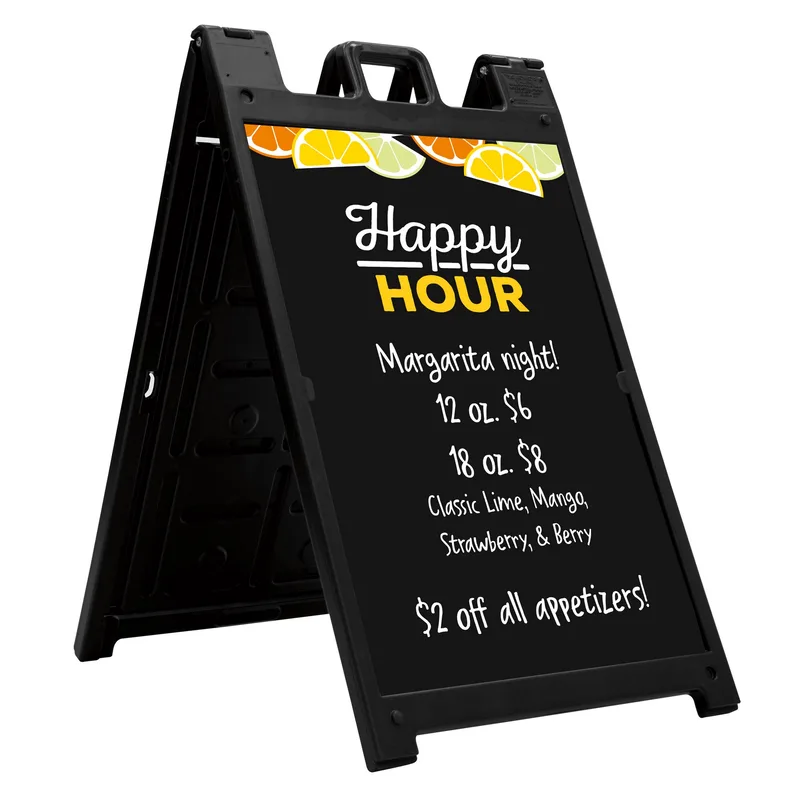 Signicade Deluxe Imprinted Chalkboard Kit (Single-Sided) view 6