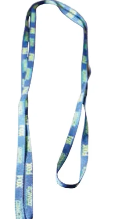 Recycled Polyester Dye Sublimated 3/8"x45" Shoelaces (Domestically Produced) view 2