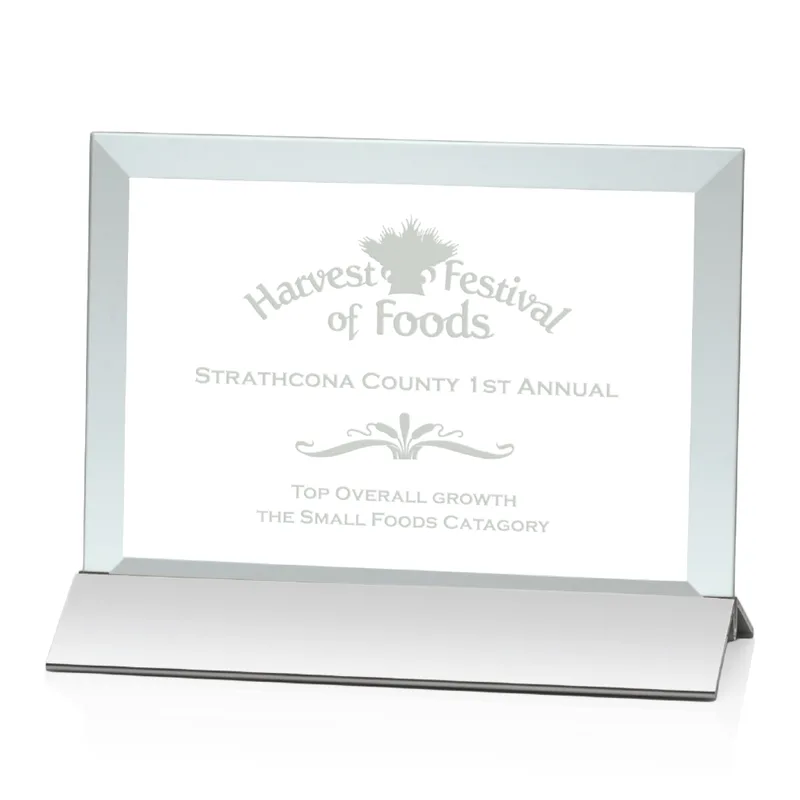 Deep Etch, Horizontal, Jade, Silver, 9" x 7"