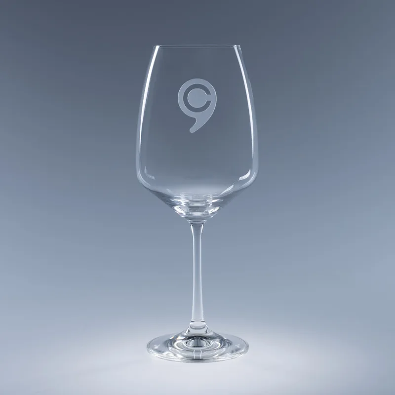 Fleur Red Individually Boxed Wine Glass