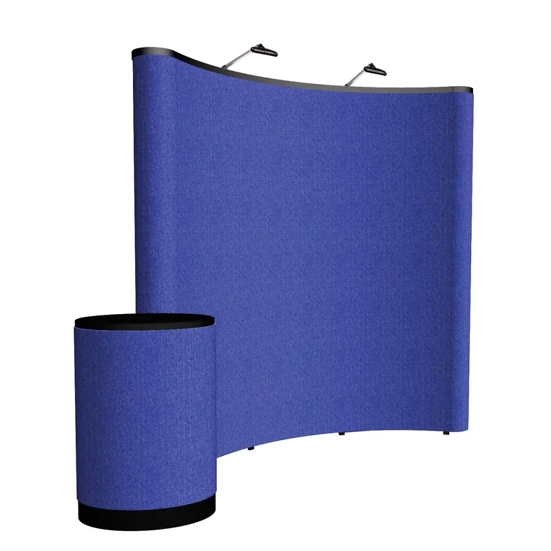 8' Curved ARISE Floor Display Kit (Fabric) view 5