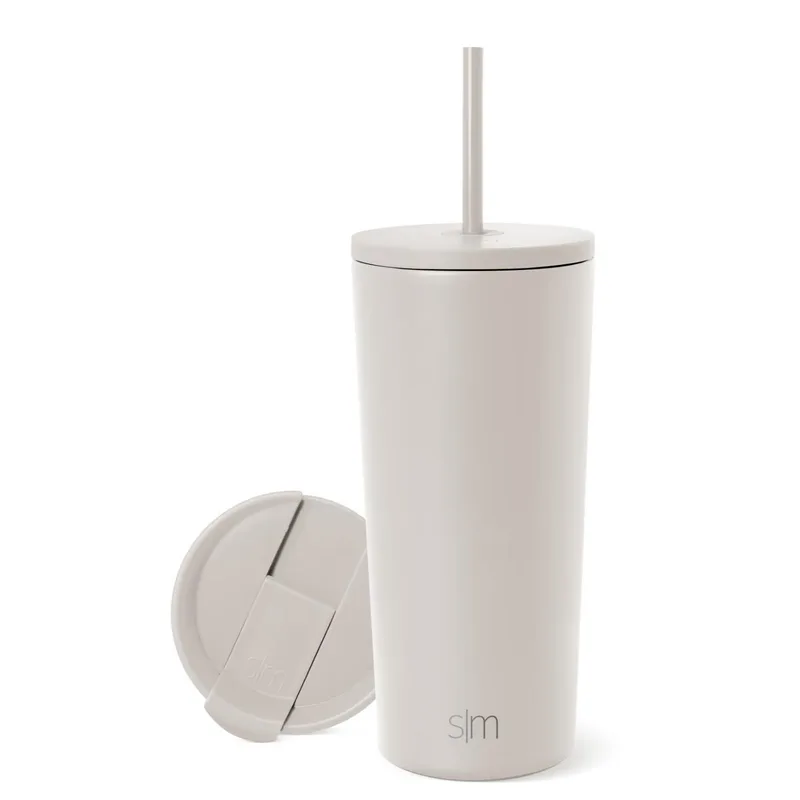 16 oz Simple Modern® Stainless Steel Insulated Classic Tumbler w/ Straw Lid view 3