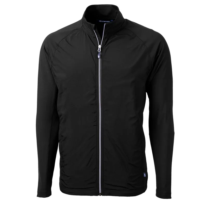 Cutter & Buck Adapt Eco Knit Hybrid Recycled Mens Big & Tall Full Zip Jacket view 6