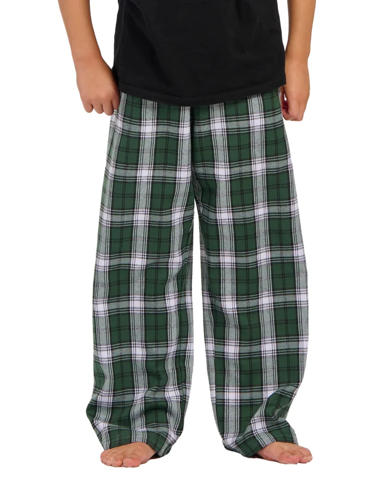 BOXERCRAFT Youth Polyester Flannel Pant view 3