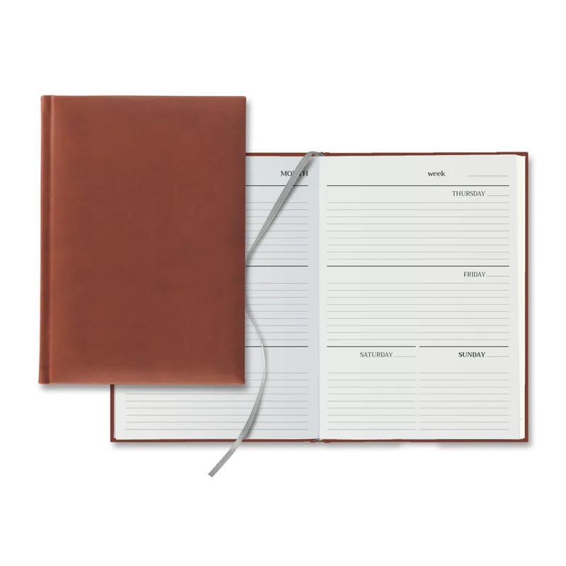 Castelli Tucson Grande White Page Weekly Perpetual Diary view 7