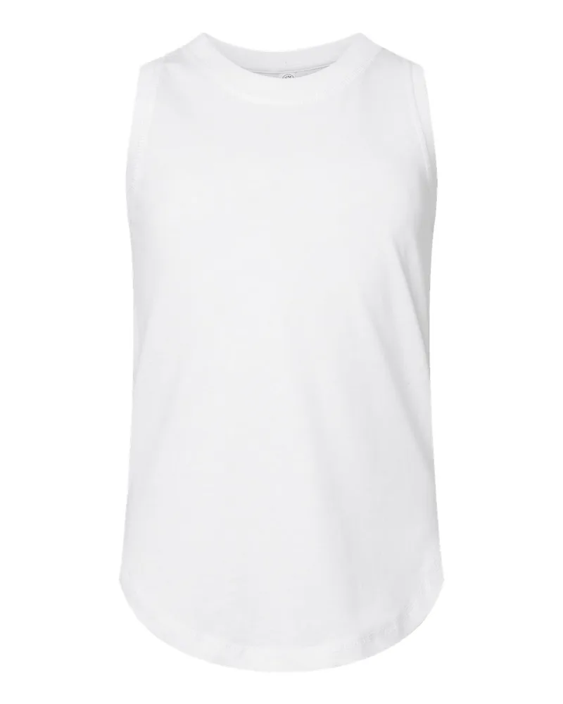 LAT Girls' Relaxed Fine Jersey Tank Top view 2