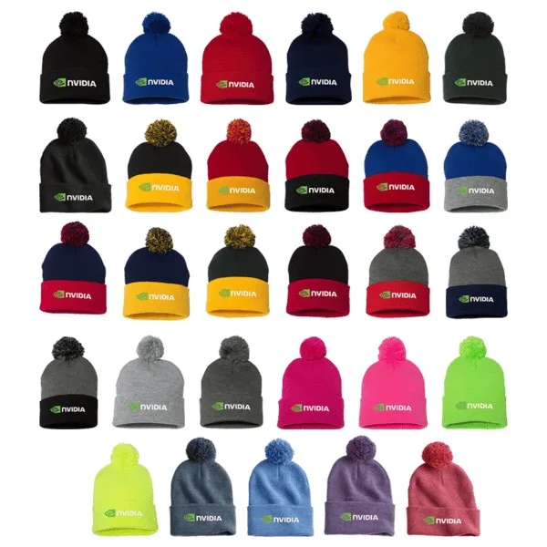 Sportsman SP15 12" Pom-Pom Knit Beanie view 2