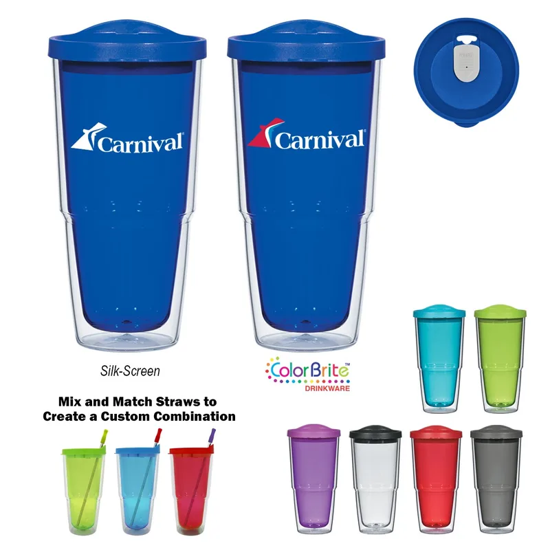 24 Oz. Biggie Tumbler With Lid view 2