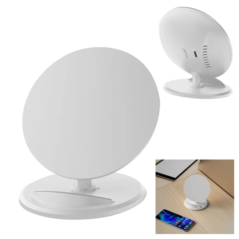 10w Round Wireless Charger & Stand view 3