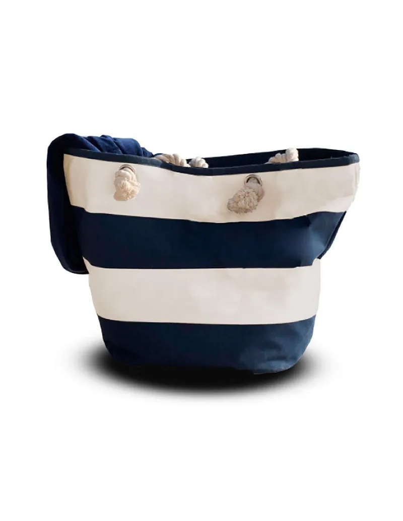 Vintage Cabana Canvas Tote view 2