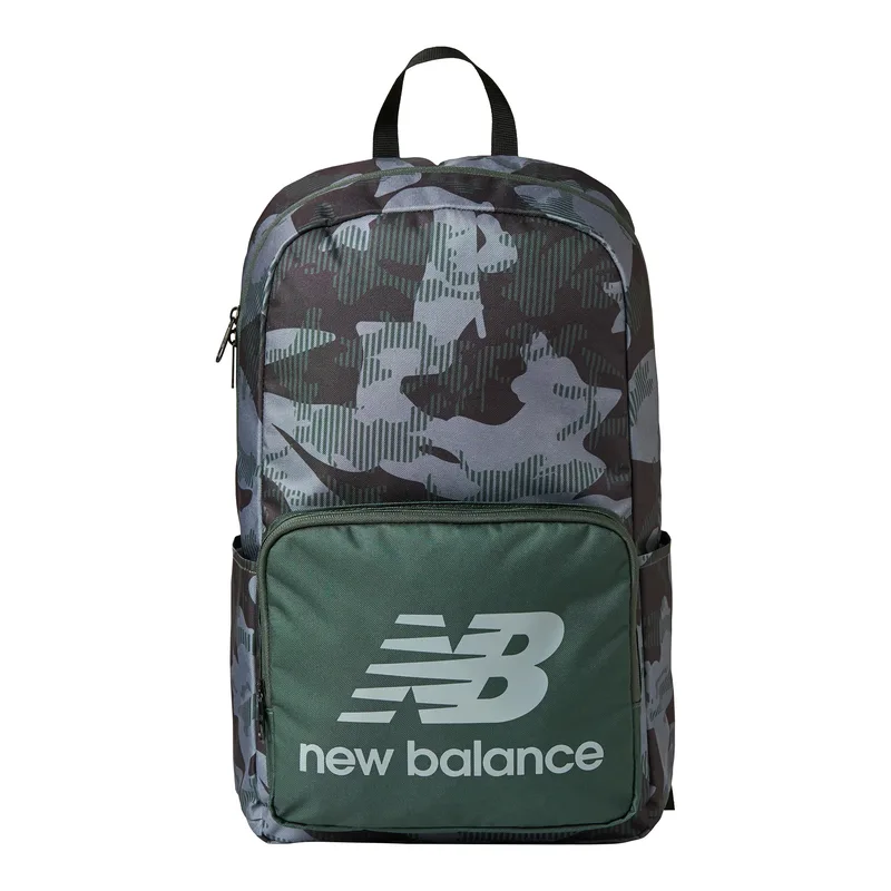 New Balance Kids Green Printed Backpack Size 18.3 X 12.2 X4.3